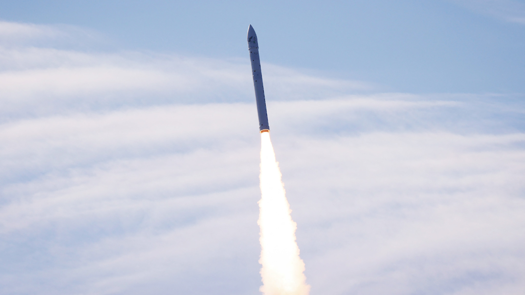 Tokyo-based startup Space One&rsquo;s Kairos rocket launches from the company's Spaceport Kii in Kushimoto, Wakayama Prefecture, on Dec. 18, 2024. The launch failed about three minutes after liftoff.