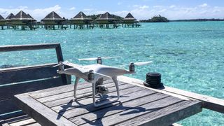 DJI Phantom 4 drone peers into the unforgiving ocean