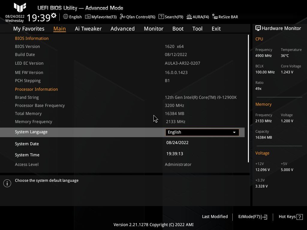 Asus TUF Gaming B660M-Plus WIFI D4