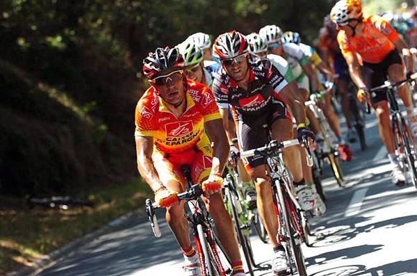 Joaqu&iacute;m Rodr&iacute;guez (Caisse d'Epargne) worked hard for Valverde.