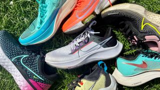 a photo of some of the best Nike running shoes on the market 