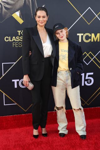 Emma Heming Willis and Tallulah Willis attend the Opening Night Gala and 30th anniversary screening of "Pulp Fiction" during the 2024 TCM Classic Film Festival at TCL Chinese Theatre on April 18, 2024 in Hollywood, California.
