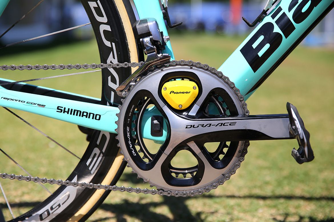 LottoNl-Jumbo are using the Pioneer crank-based power meter
