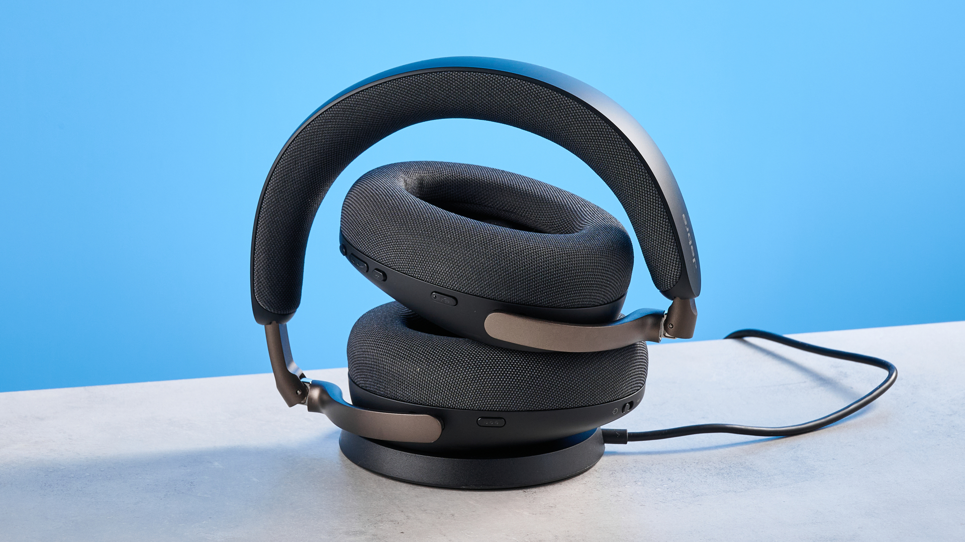 Black Jabra Evolve3 85 conferencing headset