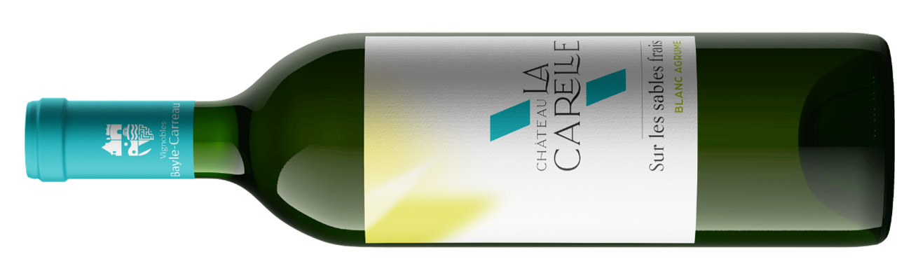 Bottle of white wine