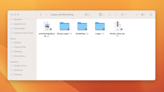 OneDrive in Finder on a Mac