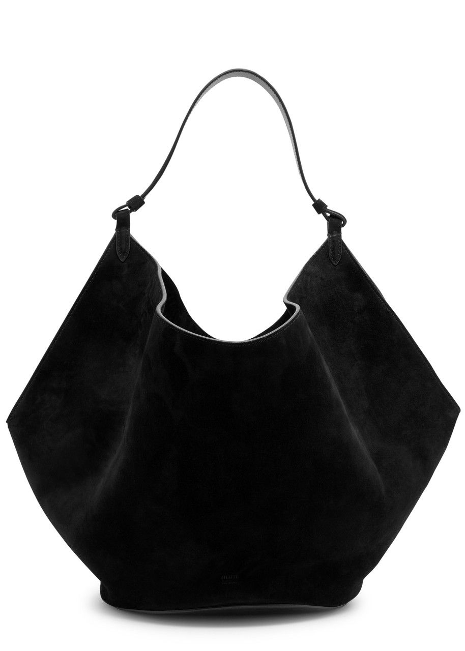 Lotus Medium Suede Tote