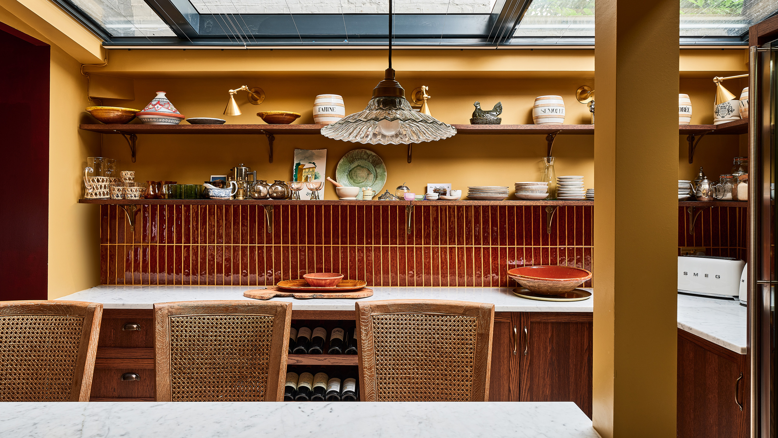 Ca' Pietra cola tiles in kitchen