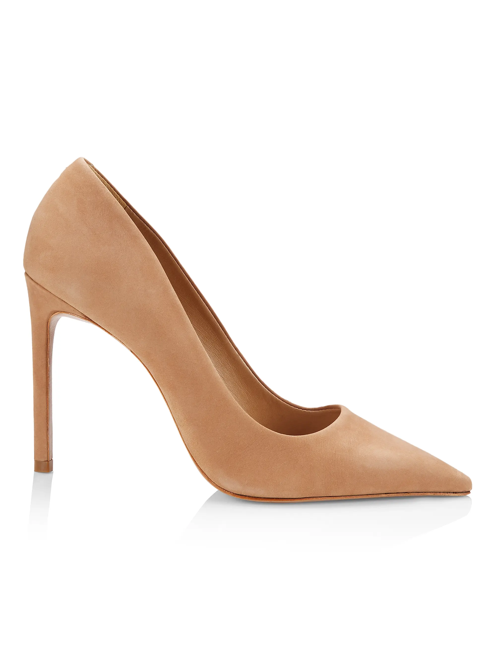 Lou Pointed-Toe Nubuck Pumps