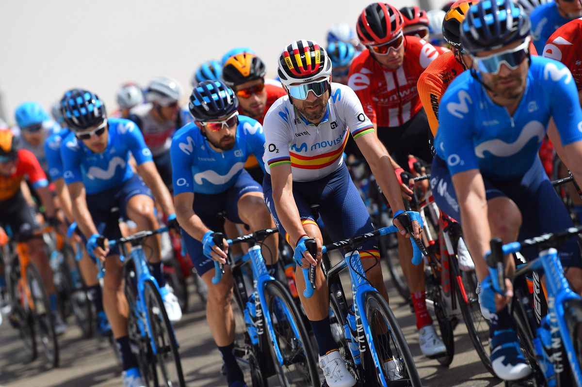 Alejandro Valvarde again struggled