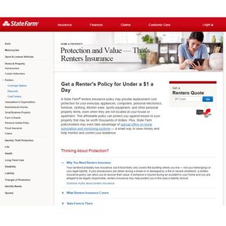 State Farm Renters Insurance Review - Pros and Cons | Top Ten Reviews