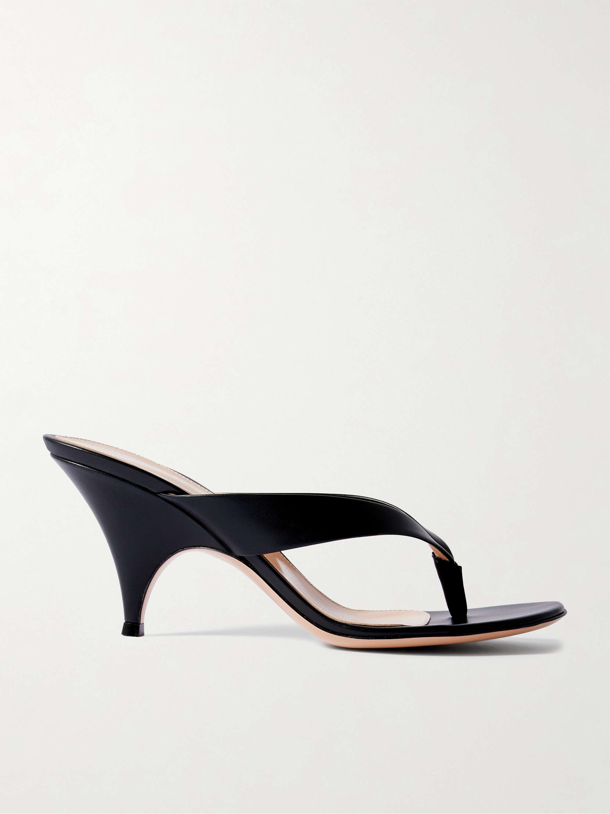Sofia 70 Leather Thong Sandals
