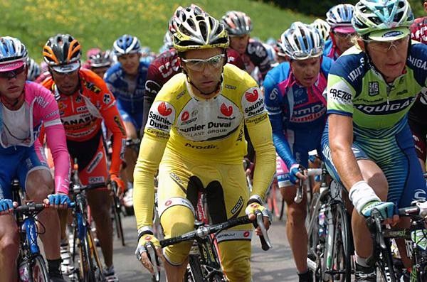 Gilberto Simoni (Saunier Duval-Prodir) during stage 15.