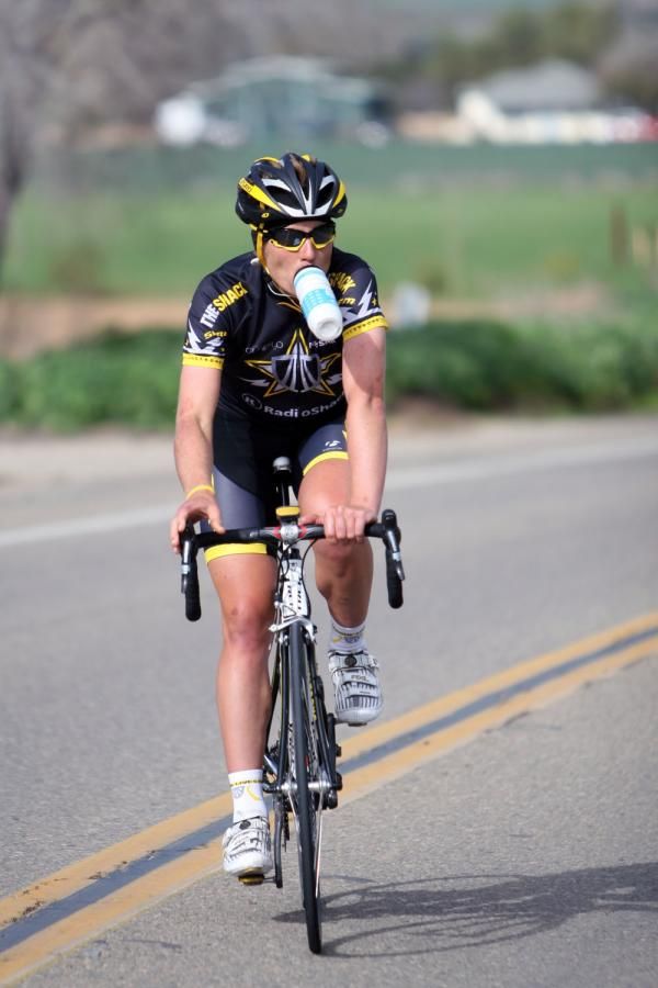 Trek-Livestrong's Ben King feeds