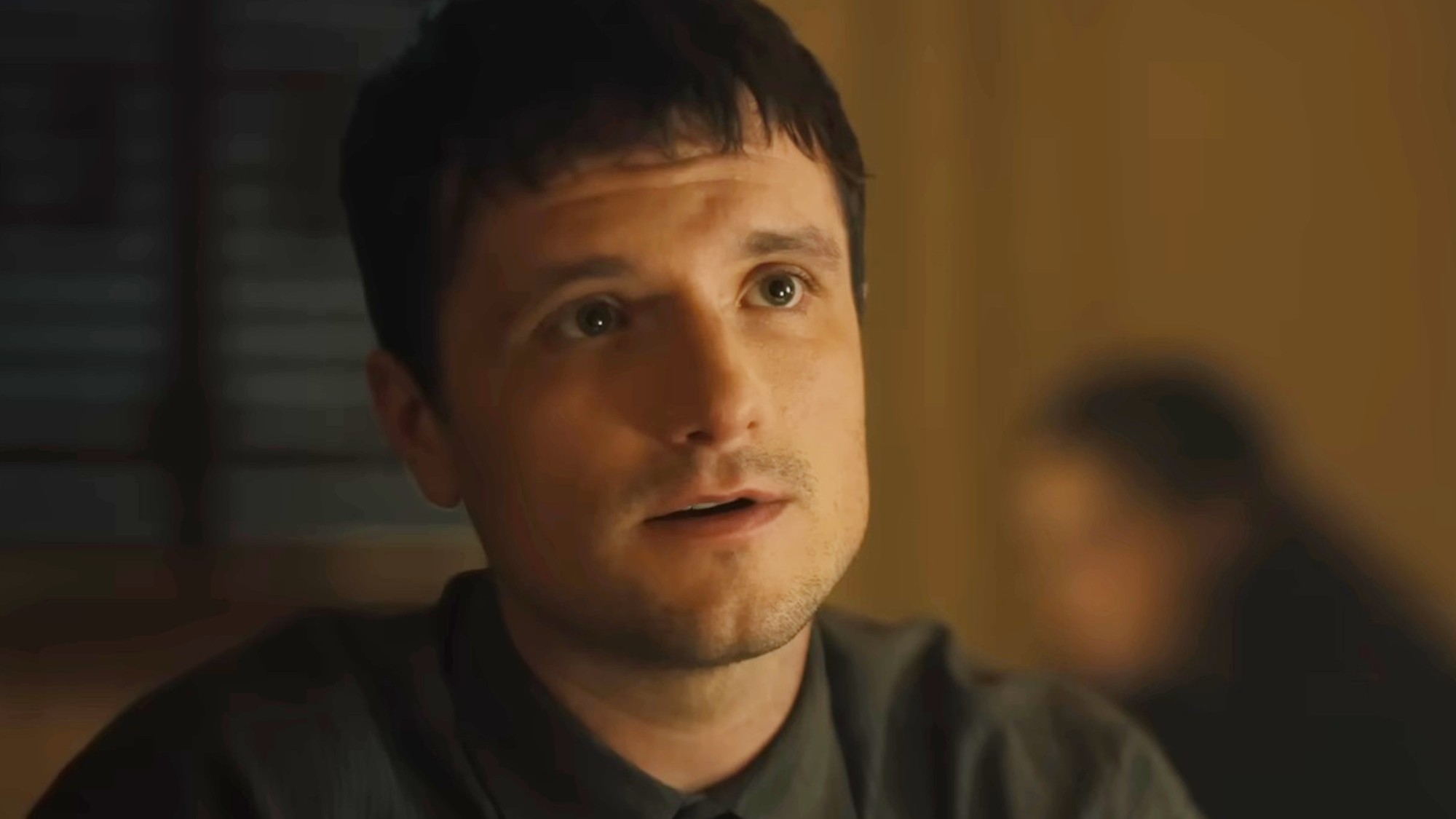 Josh Hutcherson speaking about matters inn Five Nights at Freddy's 2