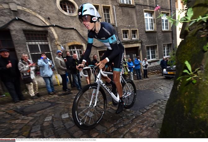 Alex Kirsch (Leopard Devo) took third on the prologue in Luxembourg