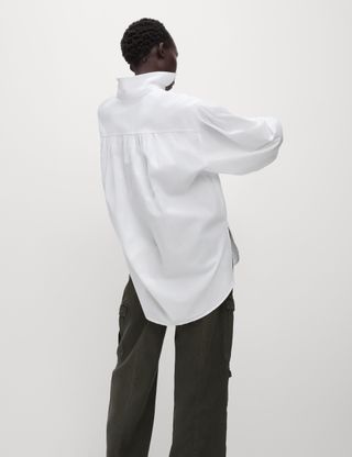 Pure Cotton Oversized Shirt