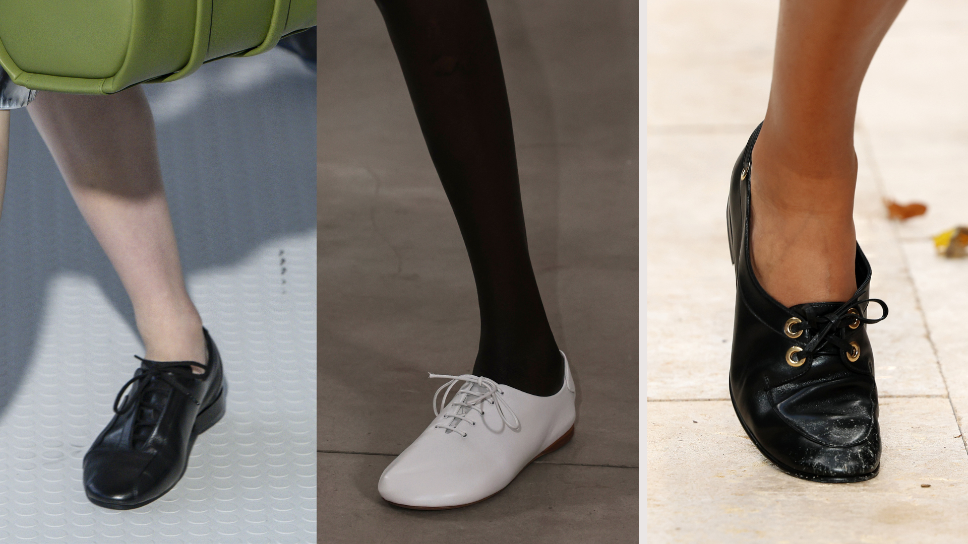 Sportmax, Celine and Jil Sander jazz shoes