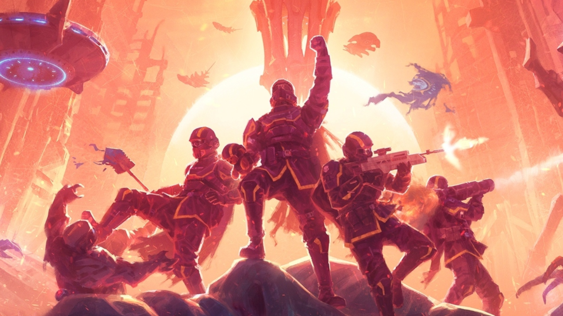 Helldivers 2’s new update Heart of Democracy finally adds urban city maps, SEAF redshirts to make you look cool, giant Illuminate sky worms, and civilians to protect from friendly fire