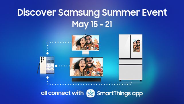 Discover Samsung sale key art