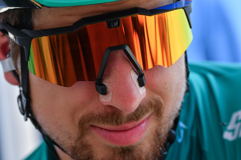 Peter Sagan (Bora-Hansgrohe) close up