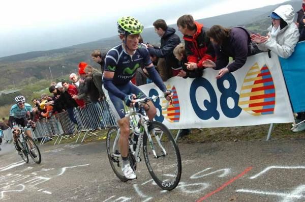 Vasili Kiryienka (Movistar) was aggressive throughout.