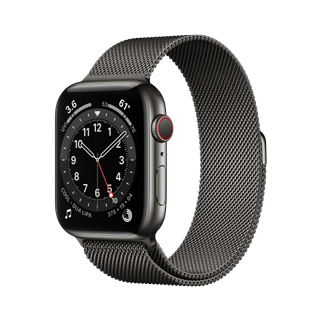 Apple Watch Series6 in Graphite Steel Case