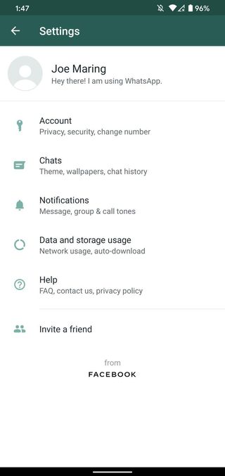 Whatsapp Manage Notifications