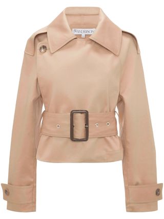 JW Anderson, Neutral Cropped Trench Jacket