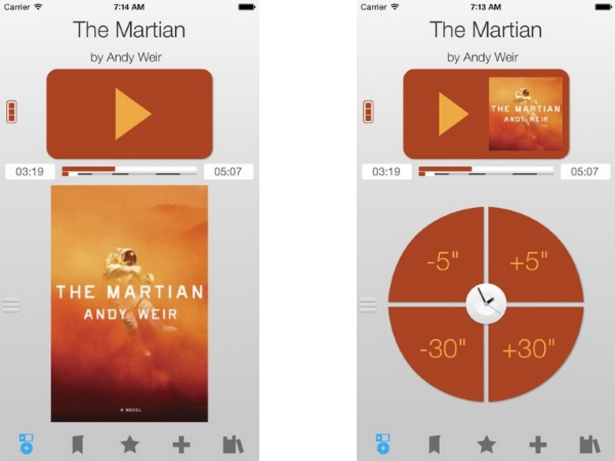 Best audiobook apps: Bookmobile