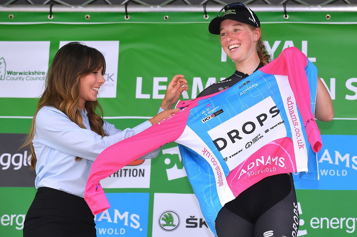Alice Barnes at the Ovo Energy Women's Tour