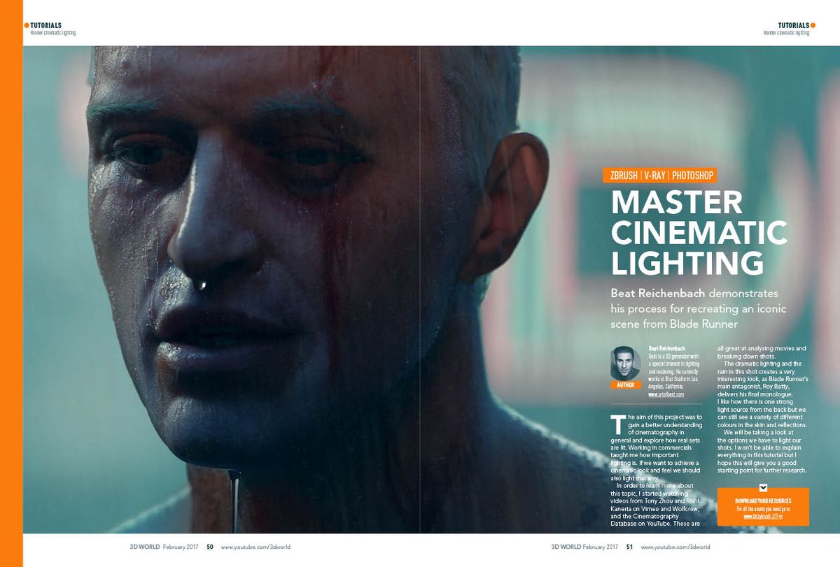 Recreate classic cinamatic lighting in V-Ray