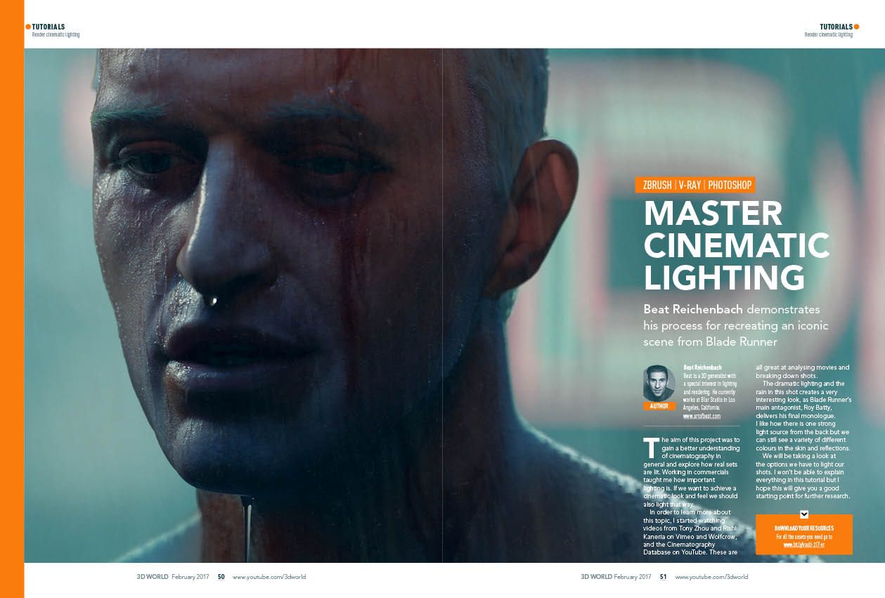 Recreate classic cinamatic lighting in V-Ray