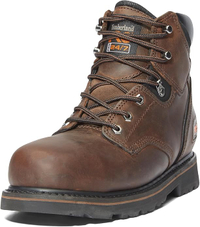 Timberland Pro Pit Boss 6 Inch Steel Safety Toe Industrial Work Boot (Men's)