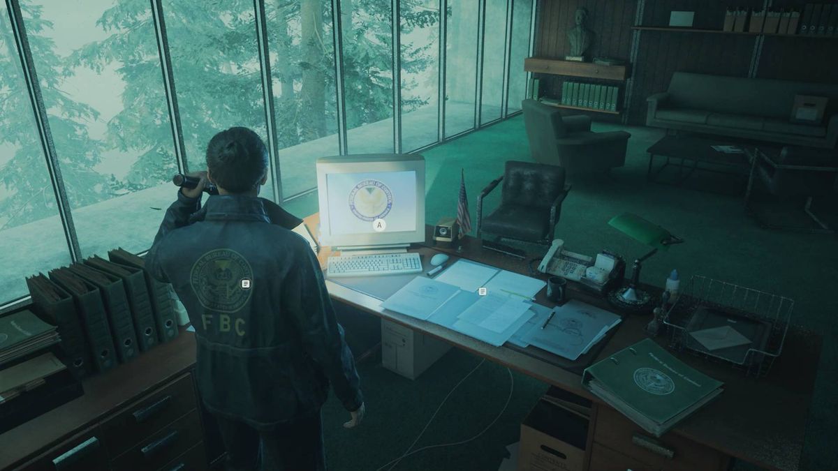 Alan Wake 2 Lake house computer code