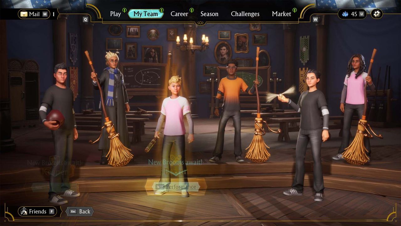 Harry Potter: Quidditch Champions &mdash; My Team.