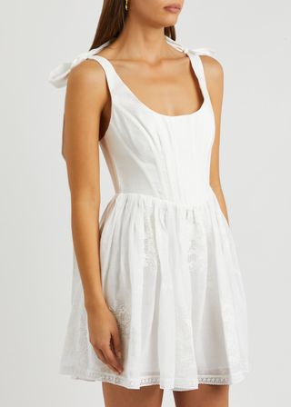 Alight Linen and Ramie Mini Dress