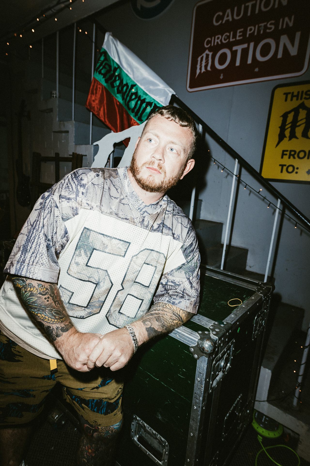 Malevolence Metal Hammer photoshoot Sheffield 2025