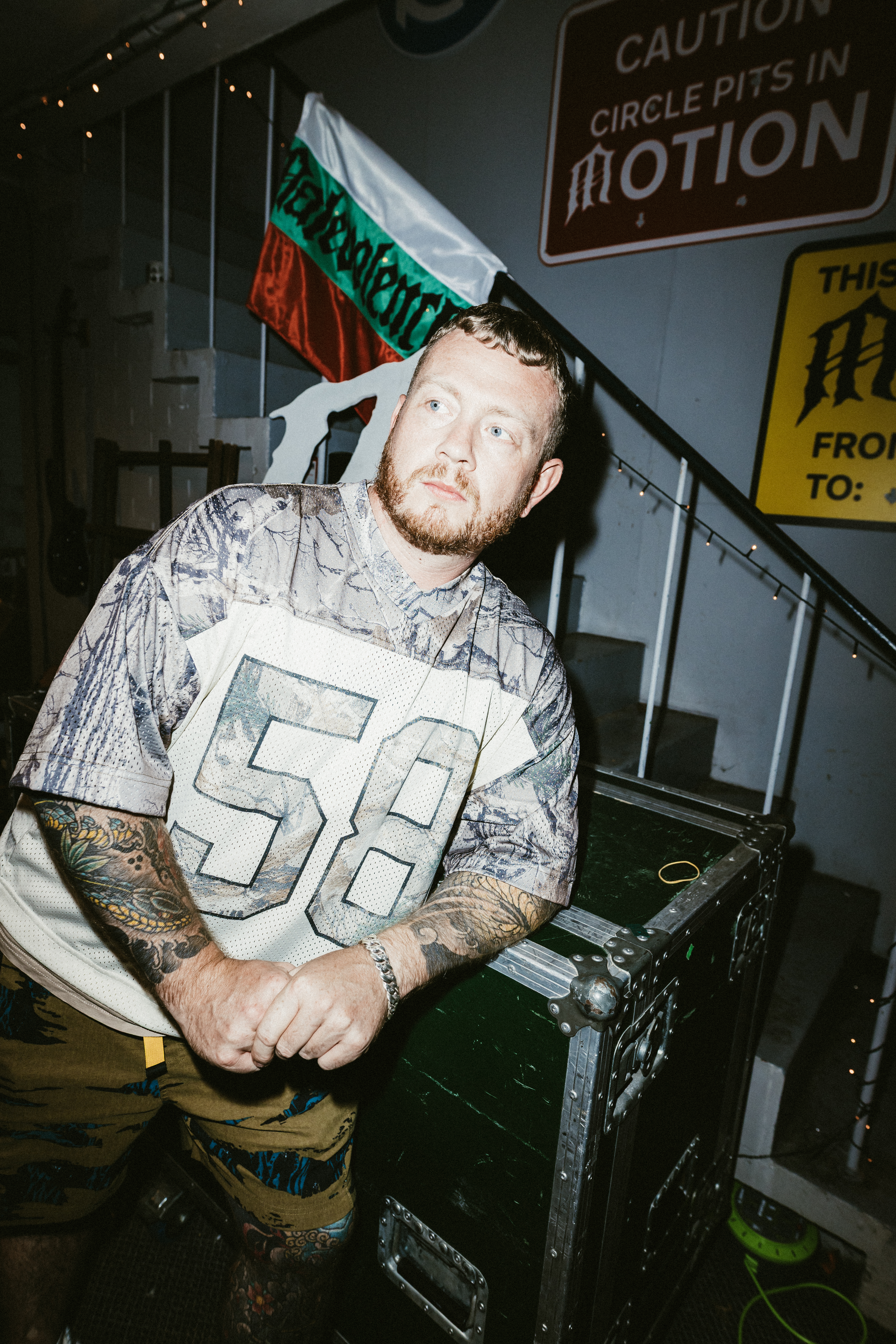 Malevolence Metal Hammer photoshoot Sheffield 2025