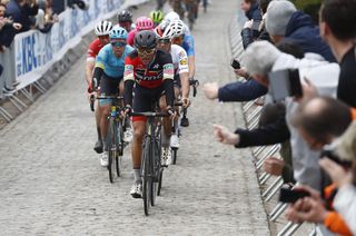 BMC's Greg Van Avermaet leads the chase at Tour of Flanders