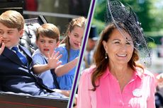Kate Middleton’s mum reveals how she plans to spend time with Prince George, Princess Charlotte and Prince Louis this autumn