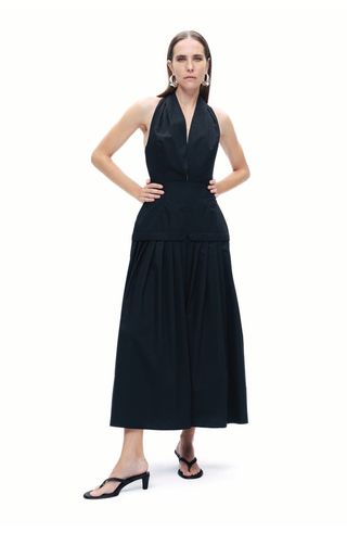 Halter Neck Maxi Dress