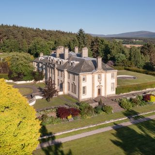 Large countryside mansion