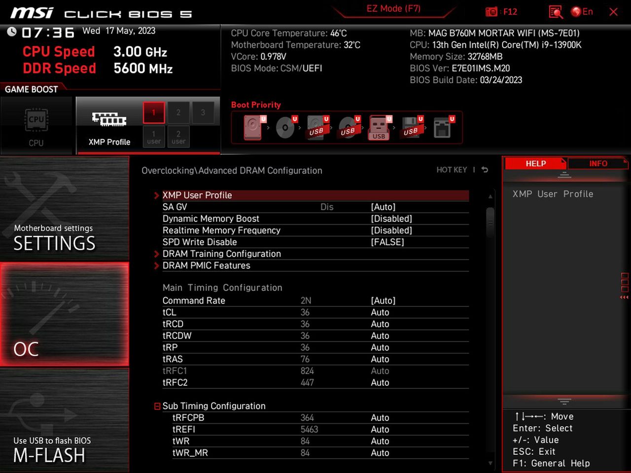 MSI MAG B760M Mortar Wi-Fi