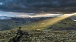 Lake District, shaft of light