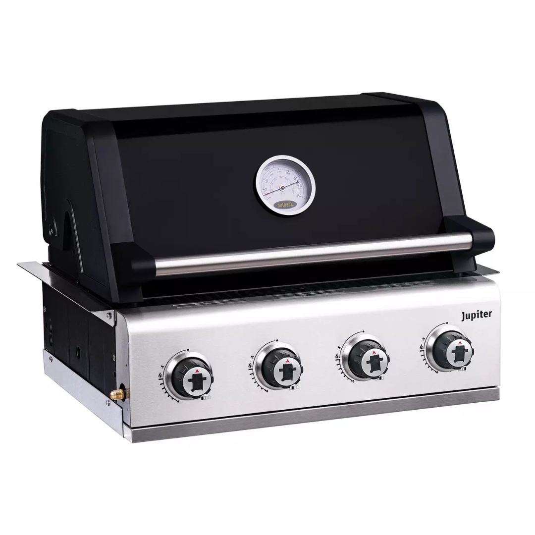 Outback Jupiter 4 Burner Built In Gas BBQ