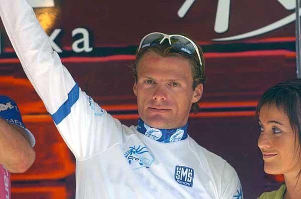 Still the Pro Tour leader. Danilo di Luca still heads the points table in the Pro Tour