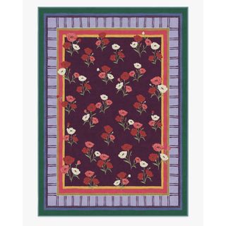  Iris Apfel Ambroeus Royal Plum Rug