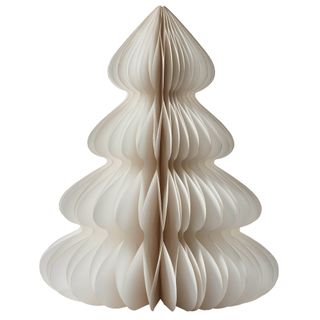 Cox & Cox Supersized Honeycomb Paper Tree - Cream - 90cm