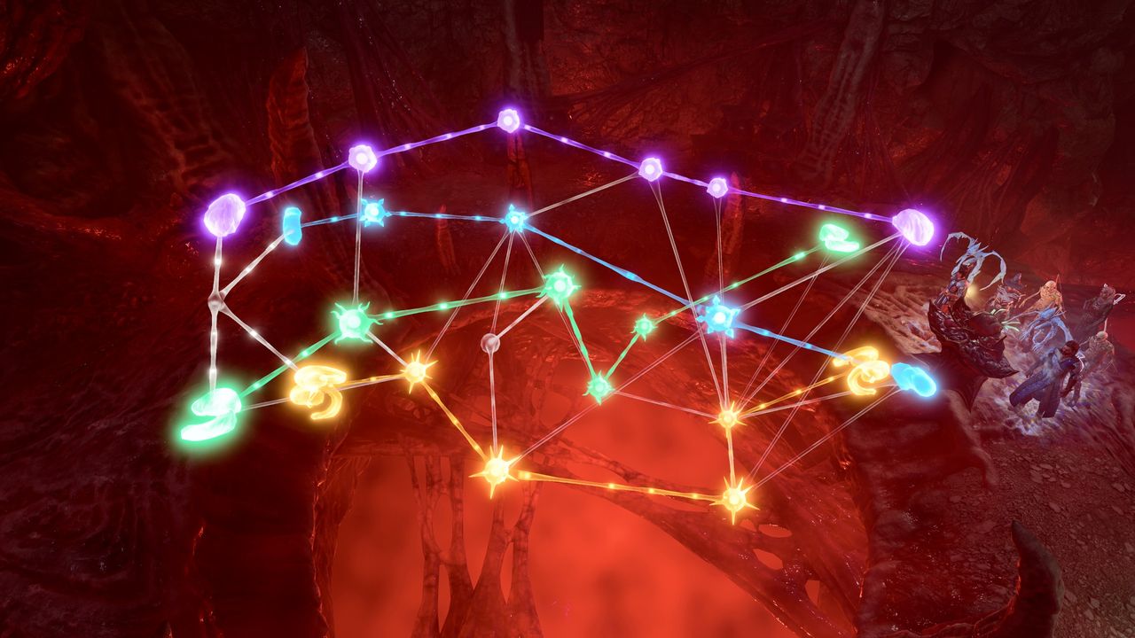 Baldur's Gate 3 brain puzzle solution from the side